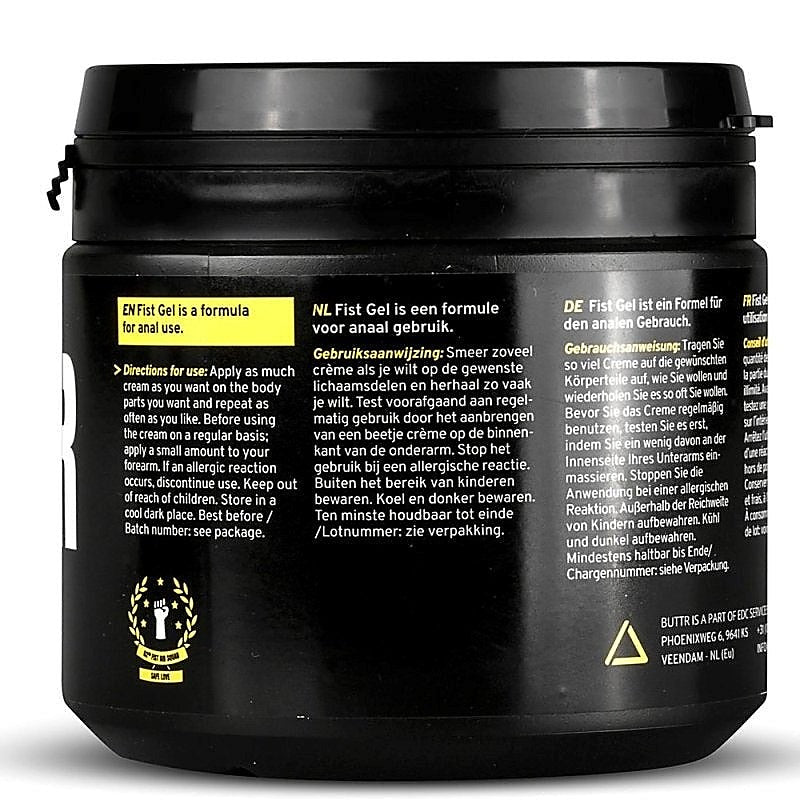 BUTTR Fisting Gel Water Based Water Based Lube by ONE-DC - Water Based Lubes