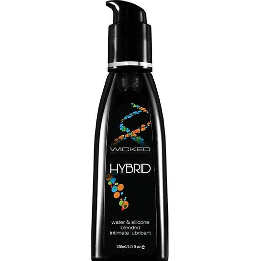 Wicked Hybrid Lubricant 120ml - Water Based Lubes