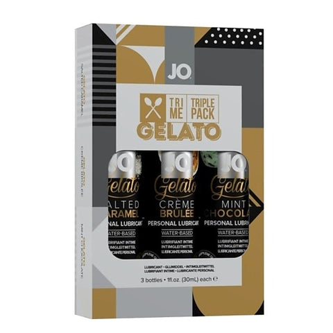 Tri Me Triple Pack Gelato by System JO - Water Based Lubes