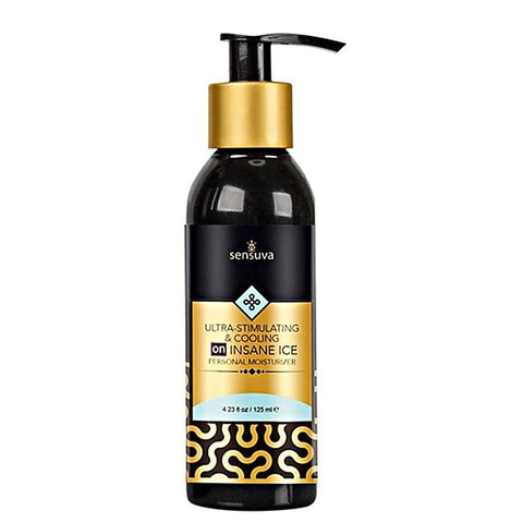Ultra Stimulating And Cooling On Insane Ice By Sensuva - Water Based Lubes