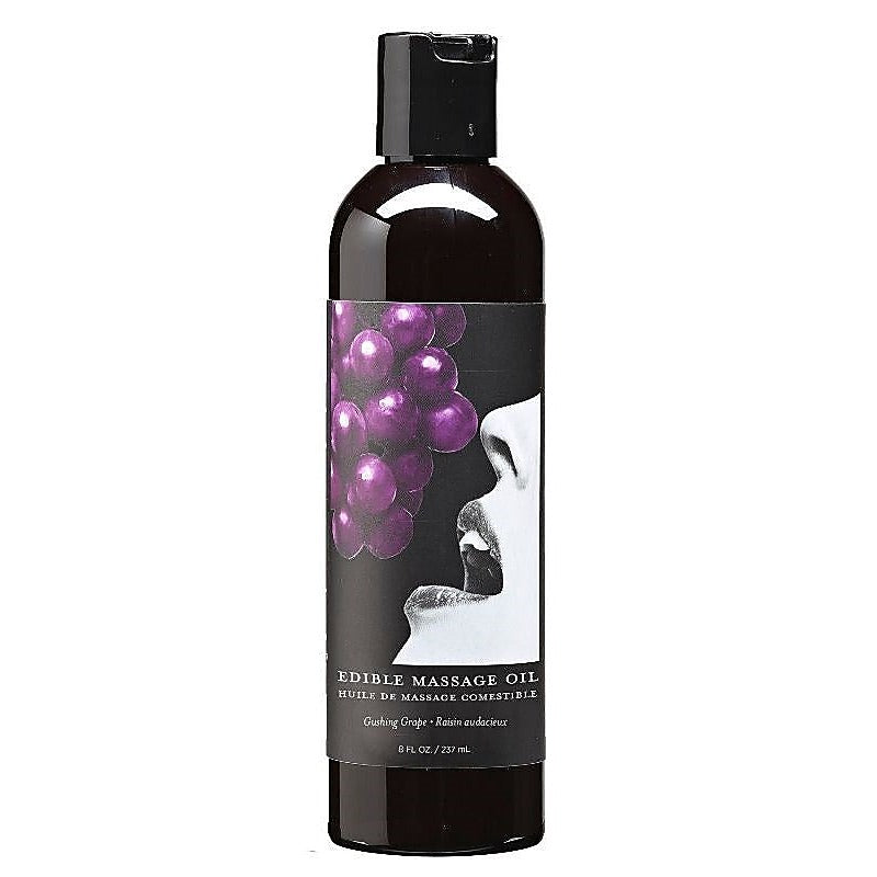 Edible Massage Oil Banana Flavoured Bottle 237 ml - Oil Based Lubes