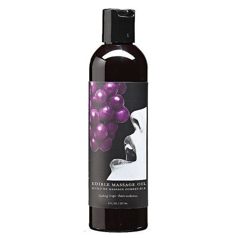 Edible Massage Oil Banana Flavoured Bottle 237 ml - Oil Based Lubes