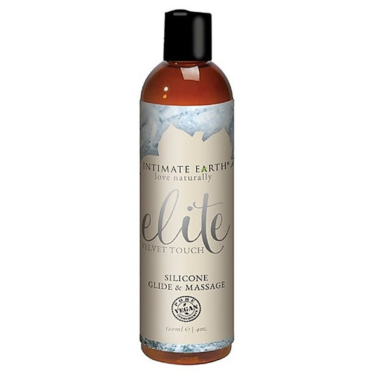 Intimate Earth Elite Glide and Massage 120ml - Silicone Based Lubes