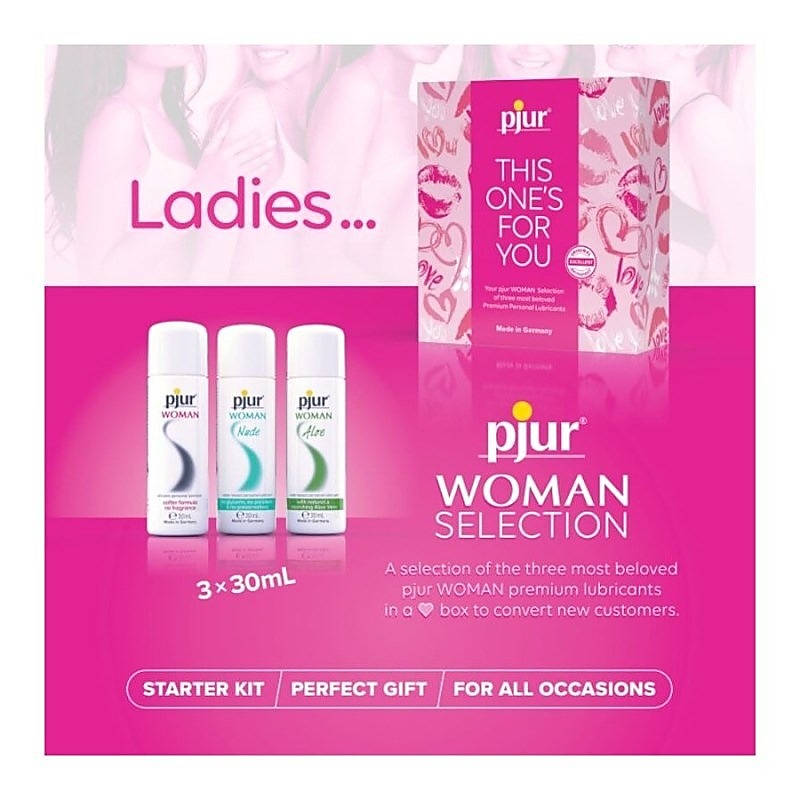 Pjur Woman Selection 3 x 30ml by Pjur - Water Based Lubes