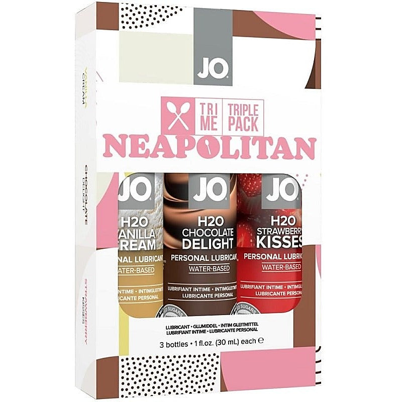 JO Tri Me Triple Pack by System Jo - Water Based Lubes
