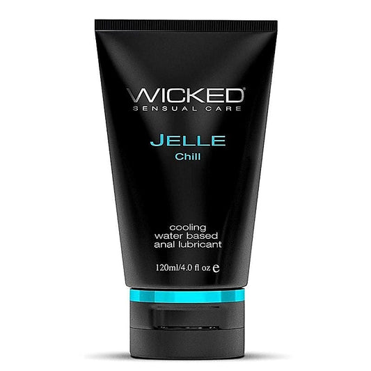 Wicked Jelle Chill Anal Gel Lube 120ml - Water Based Lubes