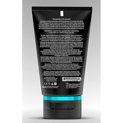 Jelle Chill Anal Gel Lube By Wicked Sensual Care - Water Based Lubes