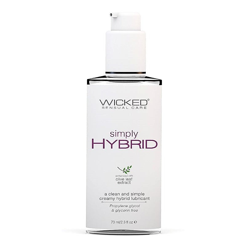 Simply Hybrid Unscented Lube By Wicked Sensual Care - Lubricants and Lotions