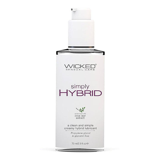 Simply Hybrid Unscented Lube By Wicked Sensual Care - Lubricants and Lotions
