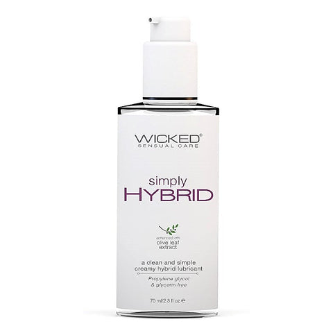 Simply Hybrid Unscented Lube By Wicked Sensual Care - Lubricants and Lotions