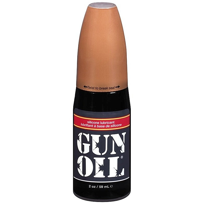 Flip Top Bottle Silicone Based Lube 2oz by Gun Oil - Silicone Based Lubes