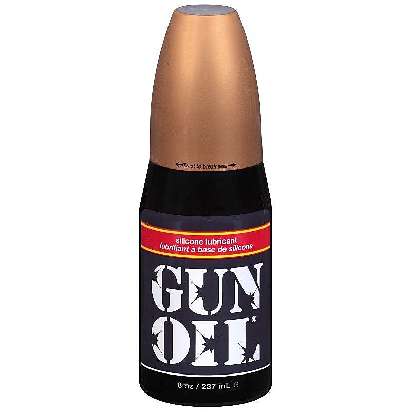 Flip Top Bottle Silicone Based Lube 2oz by Gun Oil - Silicone Based Lubes