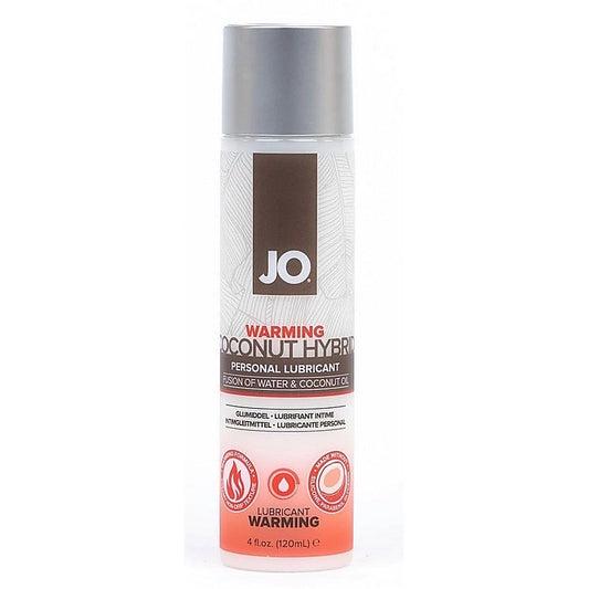 Jo Coconut Hybrid Lubricant 4 Oz / 120 Ml Warming