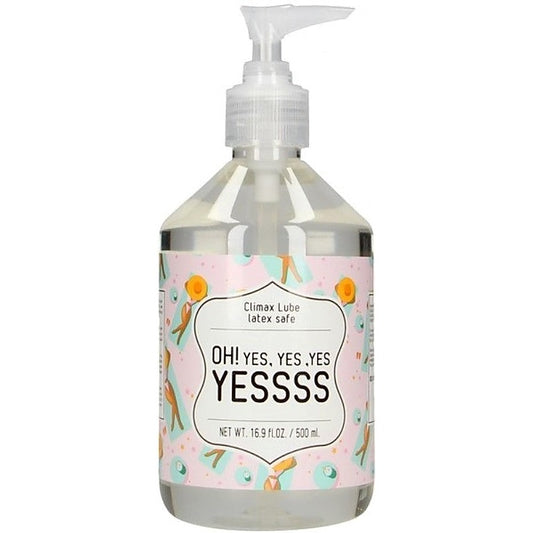 Oh Yes, Yes, Yes, Yesss (500ml) - Water Based Lubes