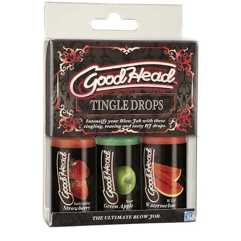 GoodHead Tingle Drops by Doc Johnson - Water Based Lubes