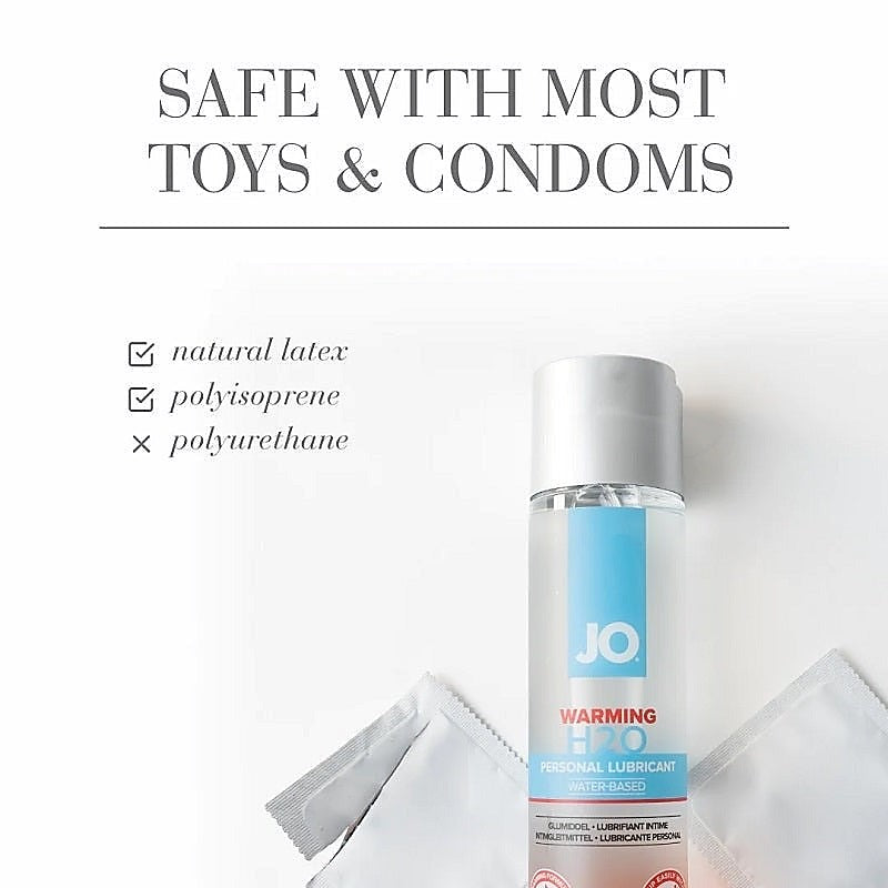 Jo Warming H2O Water-Based Lubricant By System Jo - Water Based Lubes