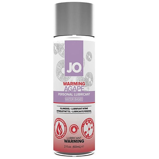 Jo Agape Warming Lubricant - Hypoallergenic and Gentle