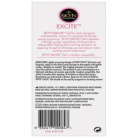 Skyn Excite Gel For Her by Ansell - Water Based Lubes