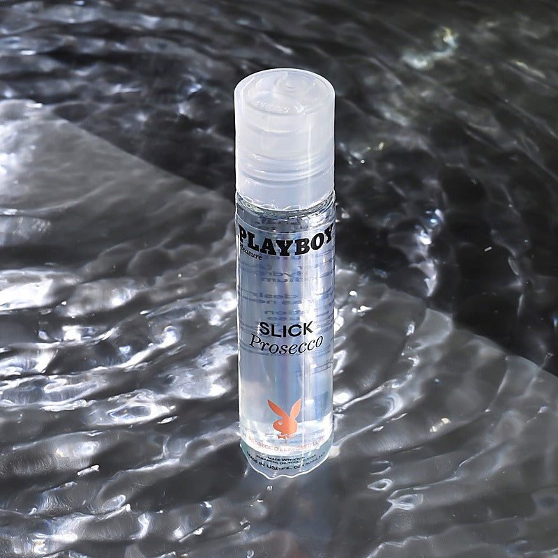 Playboy Pleasure Slick Prosecco Water-Based Lubricant - Water Based Lubes