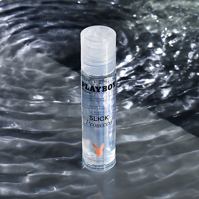 Playboy Pleasure Slick Prosecco Water-Based Lubricant - Water Based Lubes