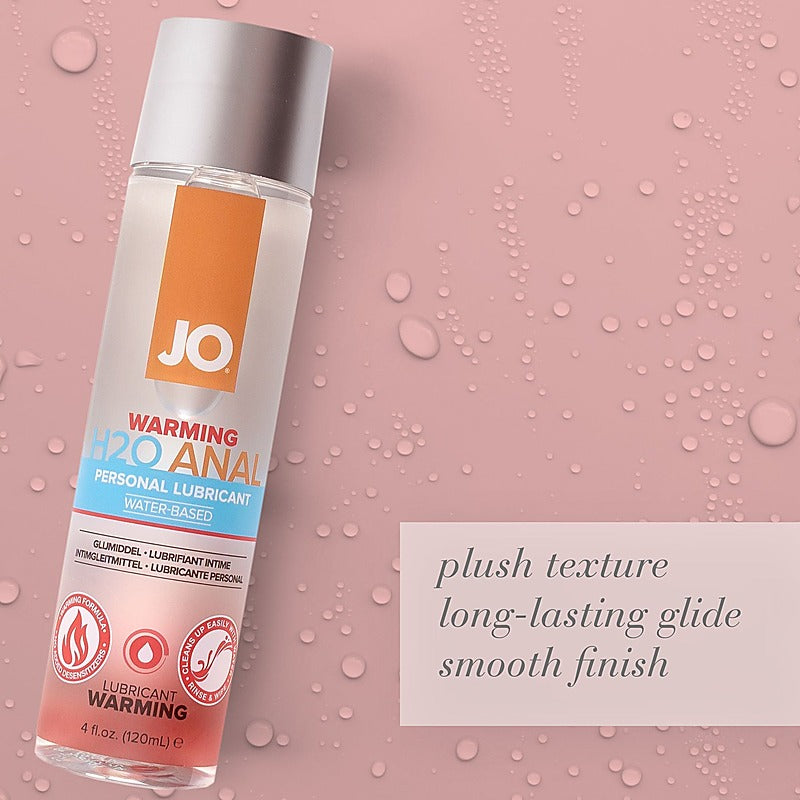 Jo Anal H2O Warming Water Based Lubricant By System Jo - Water Based Lubes