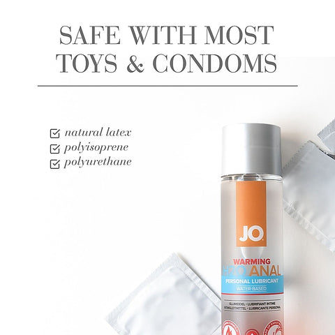 Jo Anal H2O Warming Water Based Lubricant By System Jo - Water Based Lubes