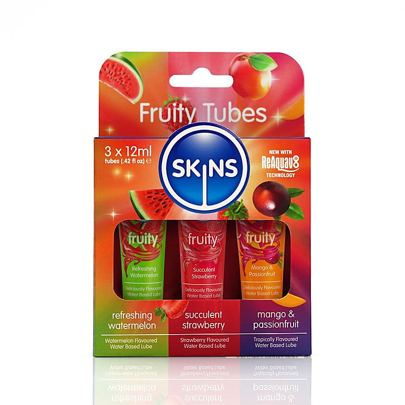 Skins Fruity Tubes Water Based Lubes - Water Based Lubes