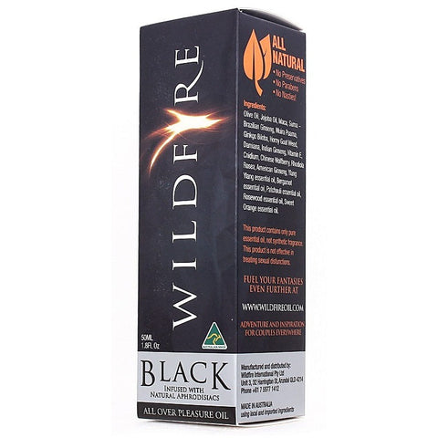 Wildfire Pleasure Oil Black By Wildfire International - Sex Pheromones and Perfumes