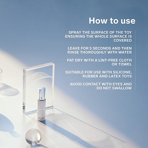 Antibacterial Adult Toy Cleaning Spray By Lelo - Adult Toy Cleaner