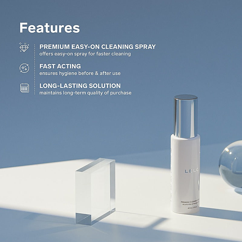 Antibacterial Adult Toy Cleaning Spray By Lelo - Adult Toy Cleaner