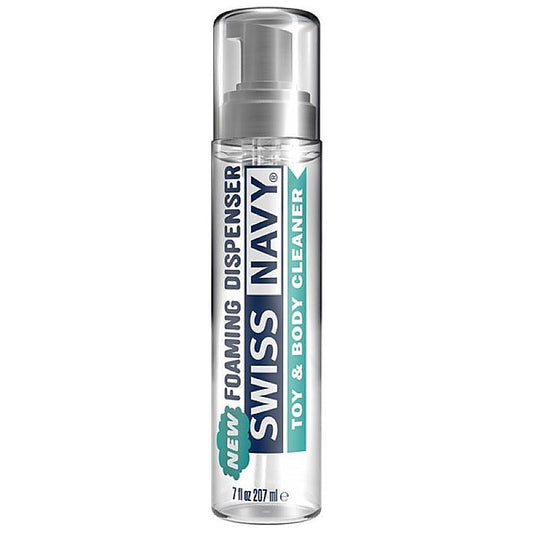 Swiss Navy Foaming Intimate Cleaner - Superior Hygiene - Adult Toy Cleaner