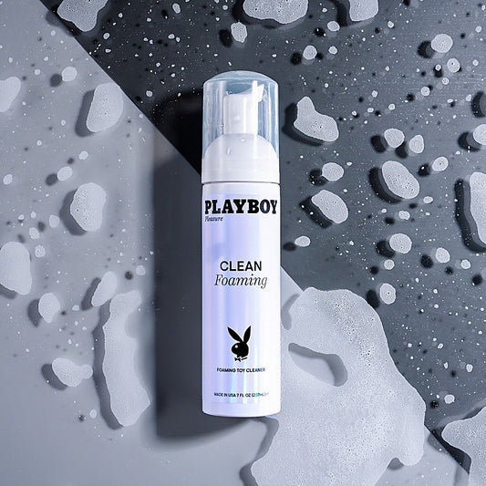 Playboy Pleasure Clean Foaming - Adult Toy Cleaner