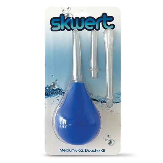 Skwert Unisex Travel Douche Kit - Compact, Body-Safe Design - Enemas and Douches