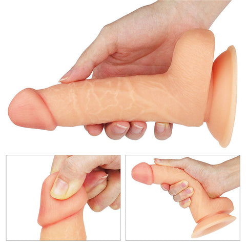 Lovetoy The Ultra Soft Dude Realistic Dong Flesh - Realistic Dildos