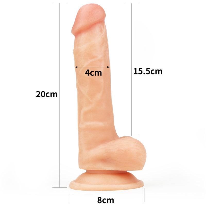 Lovetoy The Ultra Soft Dude Realistic Dong Flesh - Realistic Dildos