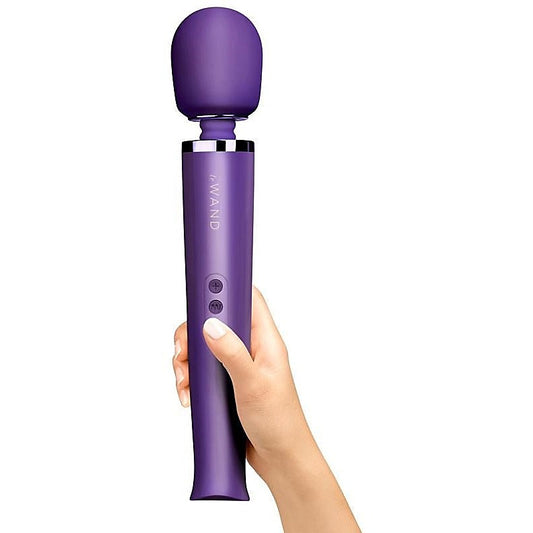 Le Wand Rechargeable Vibrating Massager - Customizable Bliss in a Sleek Design - Body Wands
