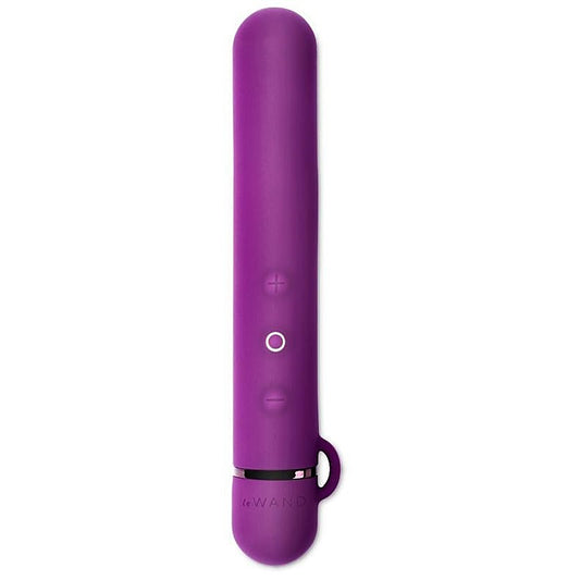 Le Wand Chrome Baton - Rechargeable Vibrating Massager for Pleasure Seekers - Bullet Vibrators