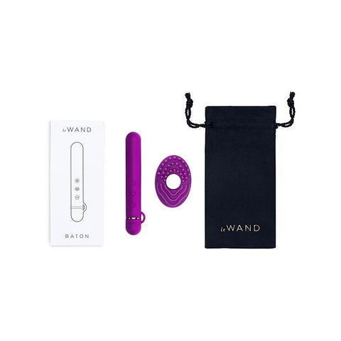 Le Wand Chrome Baton - Rechargeable Vibrating Massager for Pleasure Seekers - Bullet Vibrators