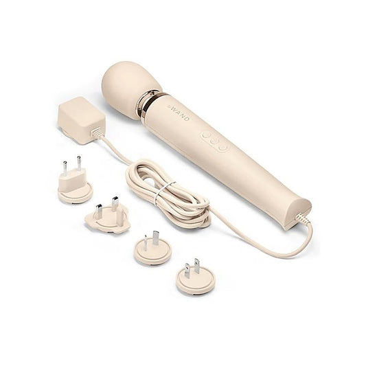 Le Wand Plug-In Vibrating Massager - Endless Bliss at Your Fingertips - Body Wands