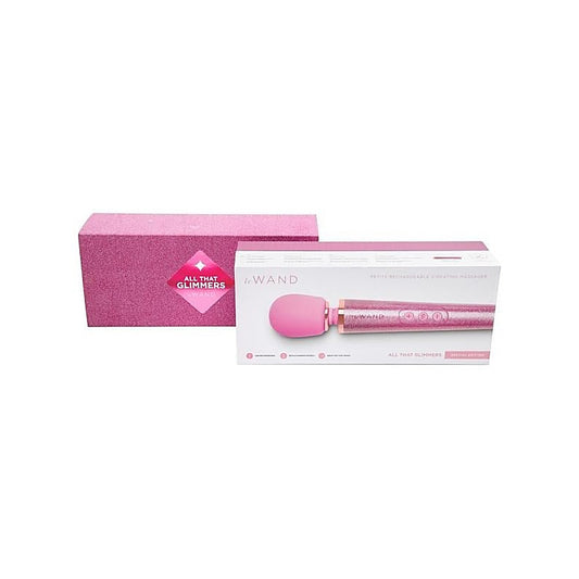 Le Wand Petite All That Glimmers - Compact Rechargeable Massager - Body Wands