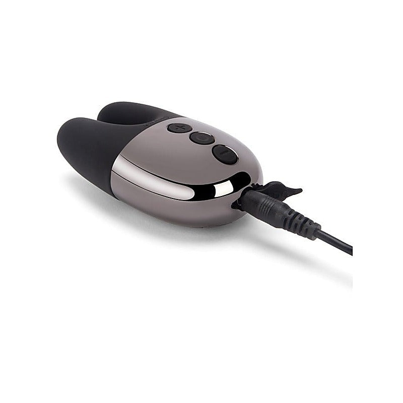 Le Wand Chrome Mini Double Vibrator - Discreet Dual Stimulation - Rabbit Vibrators