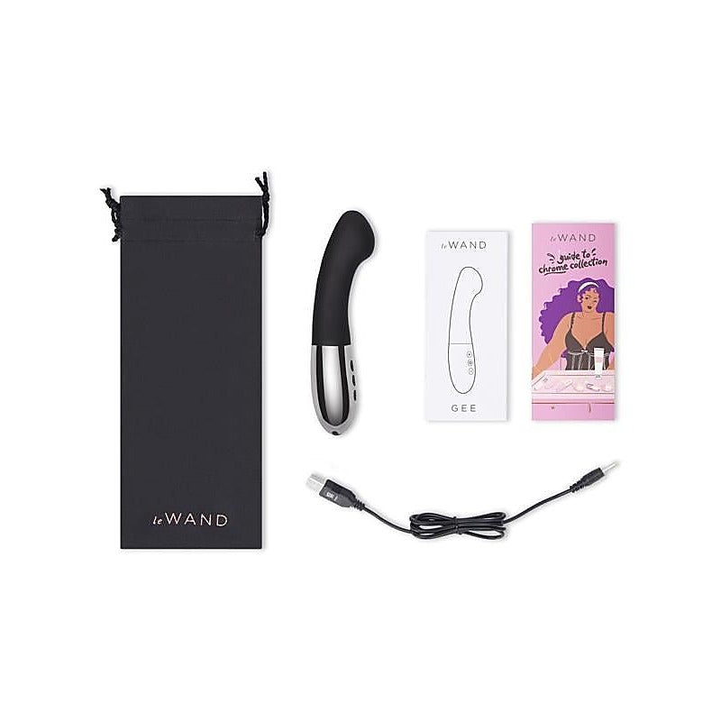 Le Wand Chrome Gee G-Spot Rechargeable Vibrator - G-Spot Vibrators