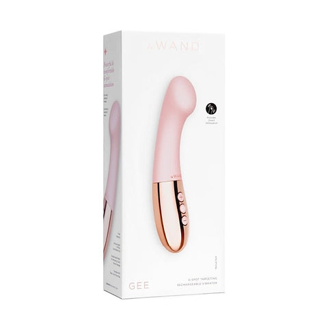 Le Wand Chrome Gee G-Spot Rechargeable Vibrator - G-Spot Vibrators