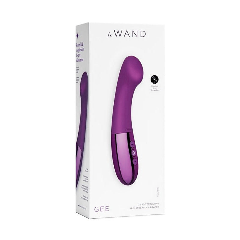 Le Wand Chrome Gee G-Spot Rechargeable Vibrator - G-Spot Vibrators