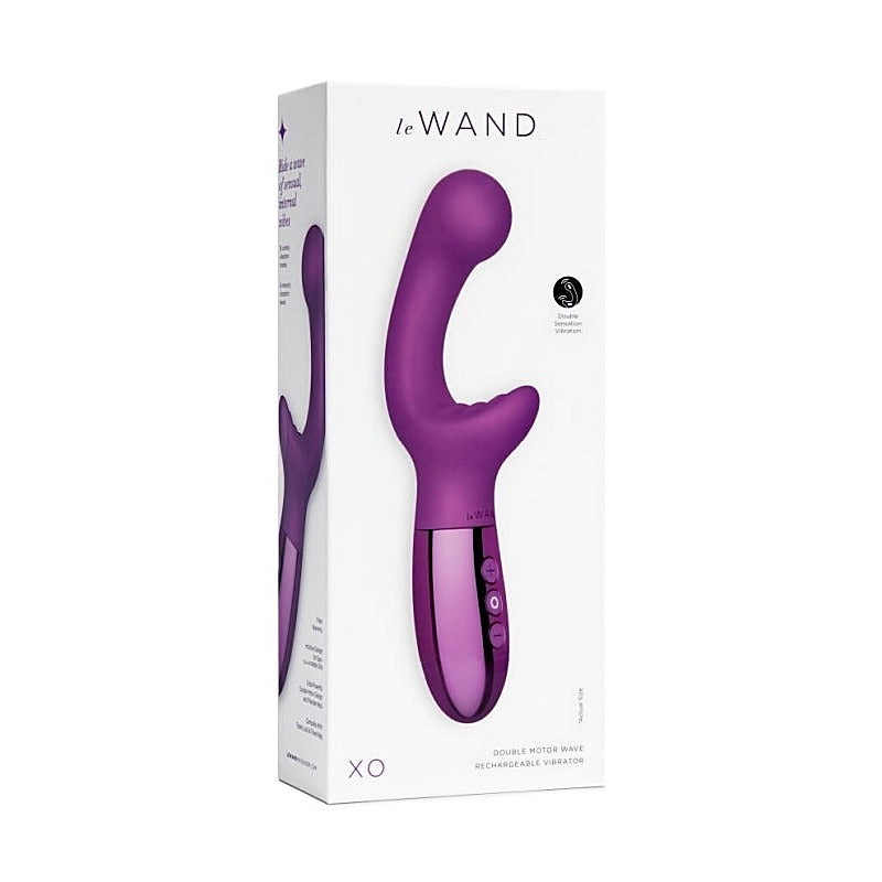 Xo Textured Rechargeable Massager By Le Wand - Rabbit Vibrators