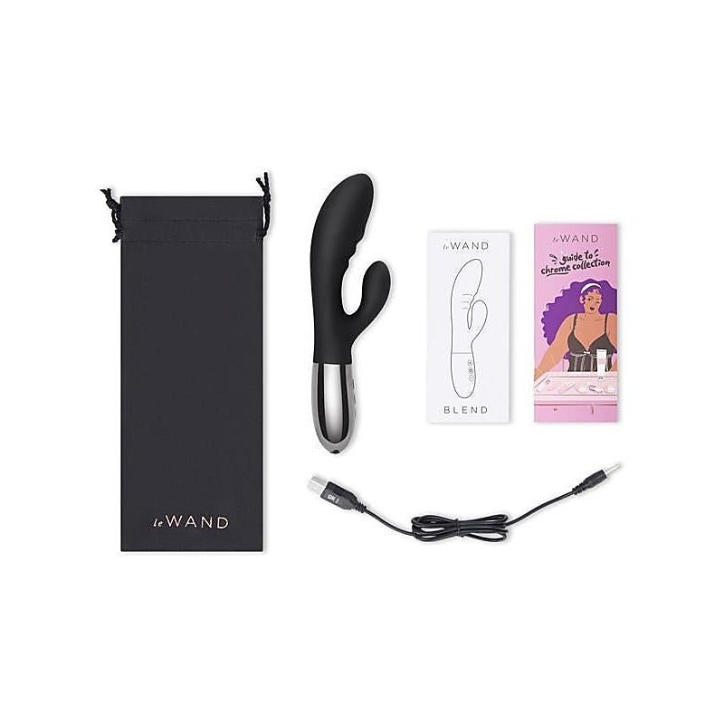 Le Wand Blend - Dual Stimulation Rechargeable Vibrator - Rabbit Vibrators