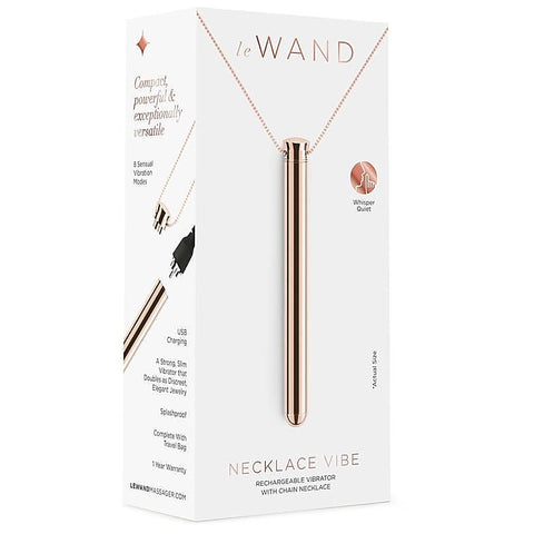 Chrome Vibrating Pendant By Le Wand - Mini & Slim Vibrators