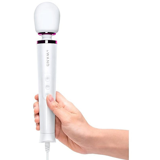 Le Wand's Compact Pleasure Powerhouse - Petite Plug-In Massager - Body Wands