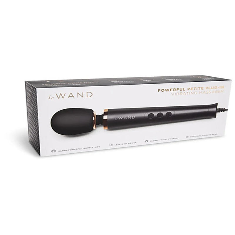 Compact Pleasure Powerhouse - Petite Plug-In Massager - Body Wands