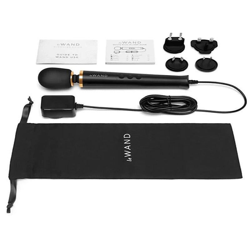 Compact Pleasure Powerhouse - Petite Plug-In Massager - Body Wands
